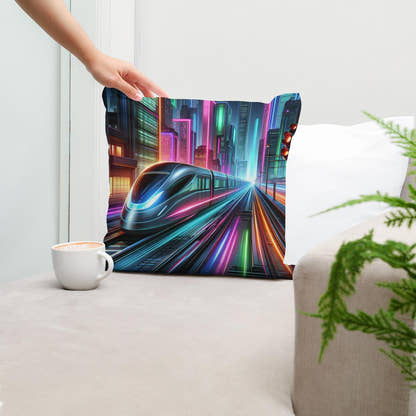 Neon Velocity Cotton Cushion - Secondary Image 5