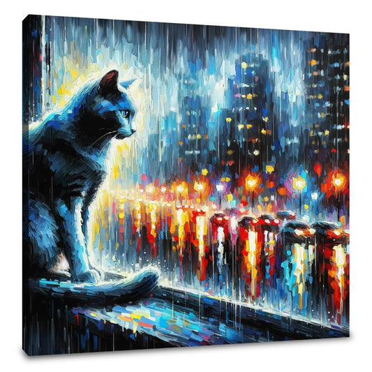 City Rainwatch Canvas - Main Image