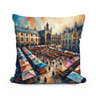 Cambridge Market Energy Cotton Cushion - Main Image