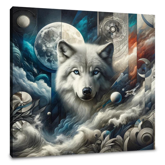 Dreams of the Wild Wolf Art - Main Image