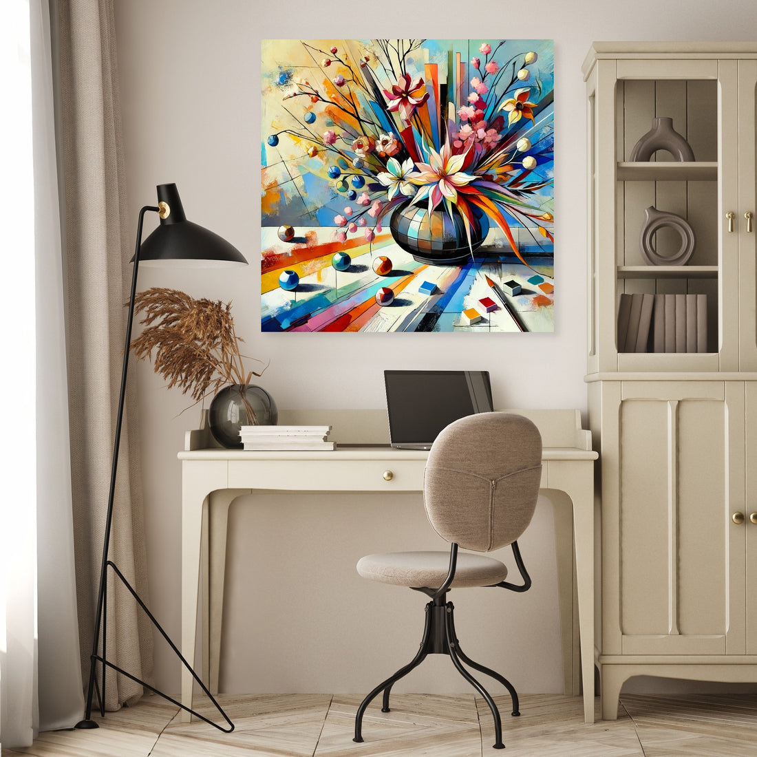 Abstract Ikebana Canvas - Secondary Image 4