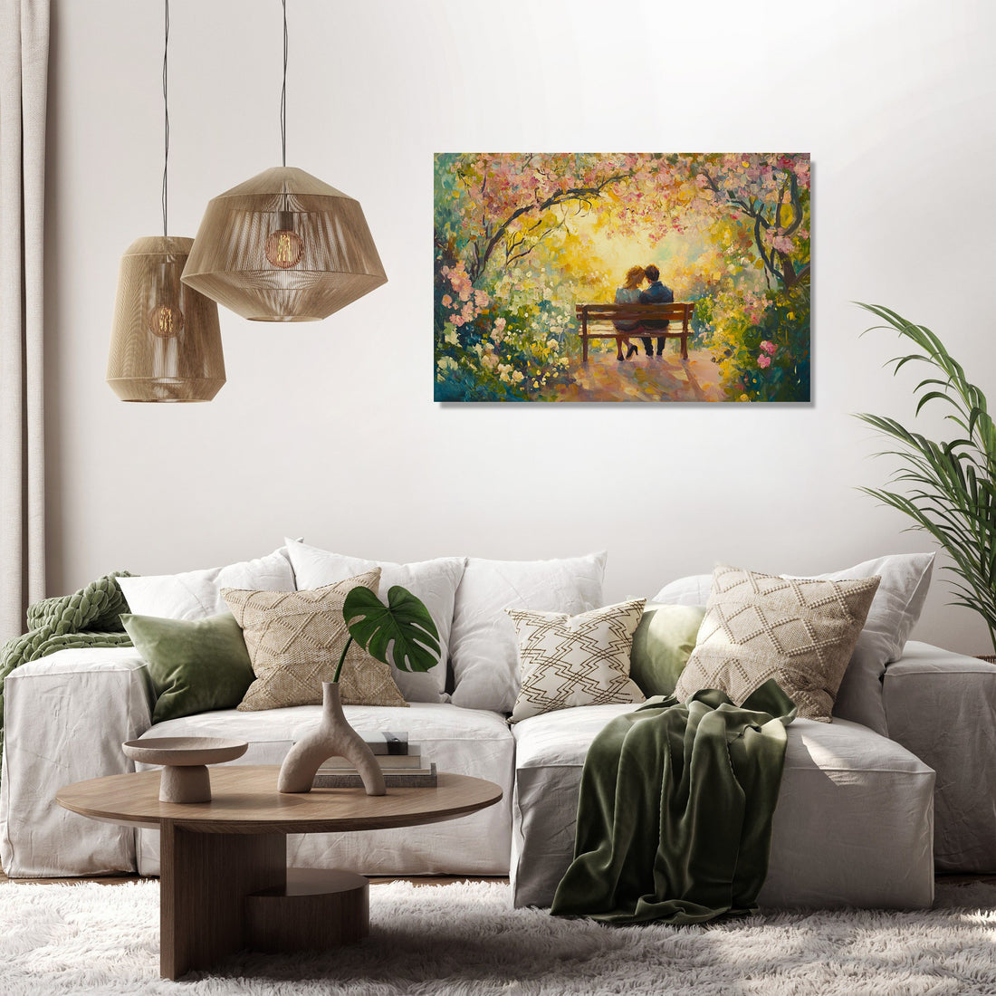 Lovers' Sanctuary Canvas - Secondary Image 2