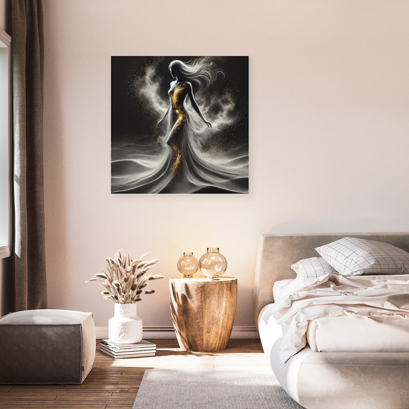 Ethereal Sand Woman Canvas - Secondary Image 7