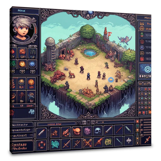 Pixel Quest Canvas - Main Image