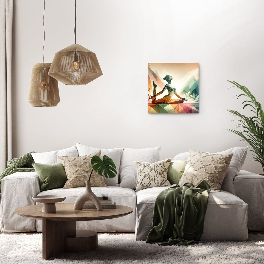 Yoga Bliss Canvas - Secondary Image 2