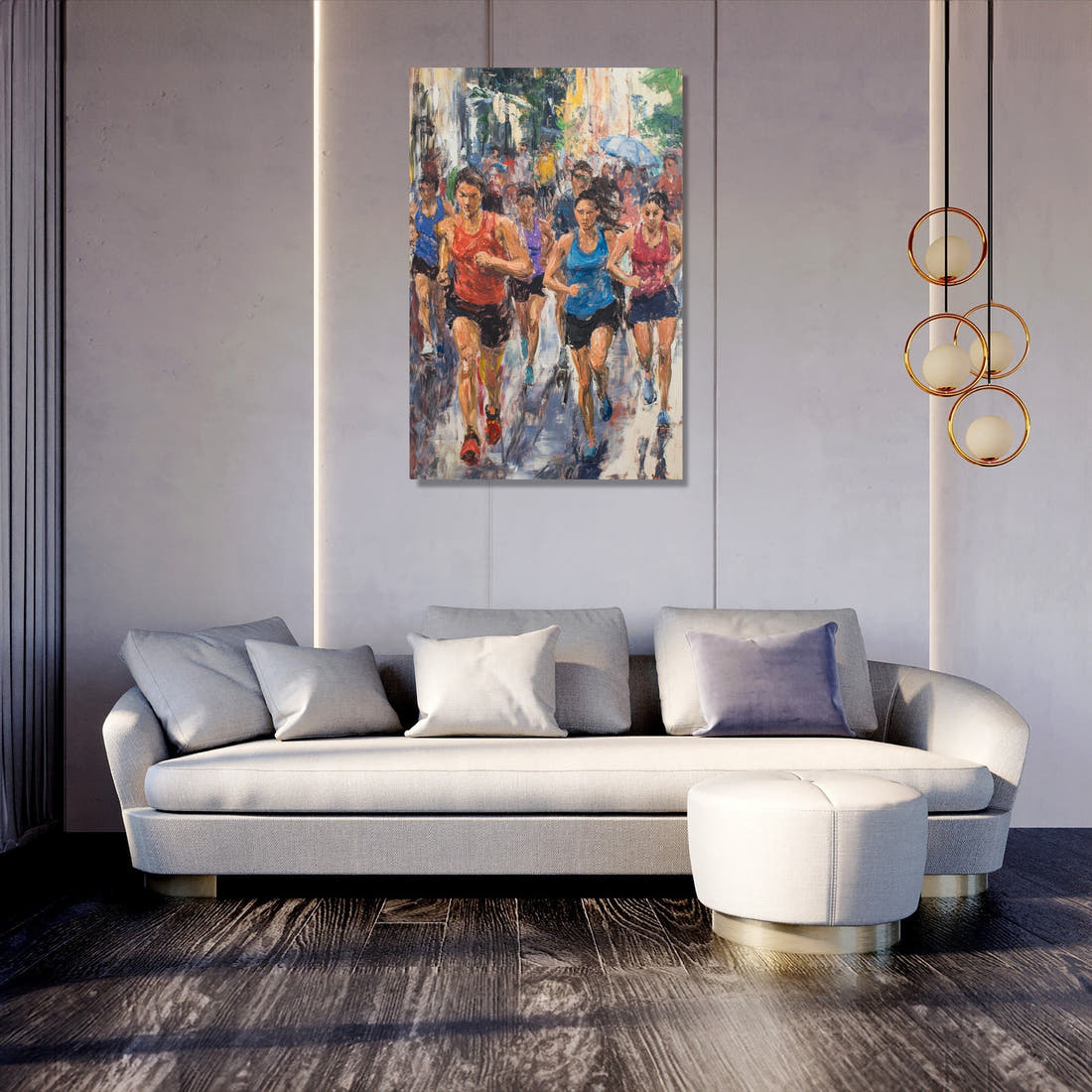 Fitness Momentum Canvas - Secondary Image