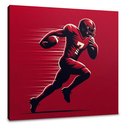Mersey Red Rush Canvas - Main Image