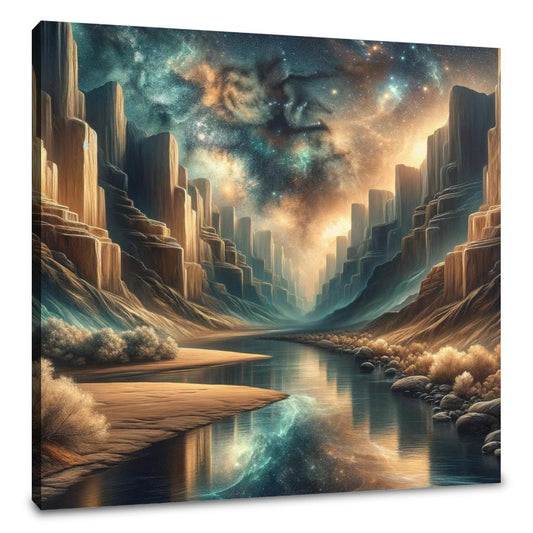 Cosmic Canyon Canvas - Main Image