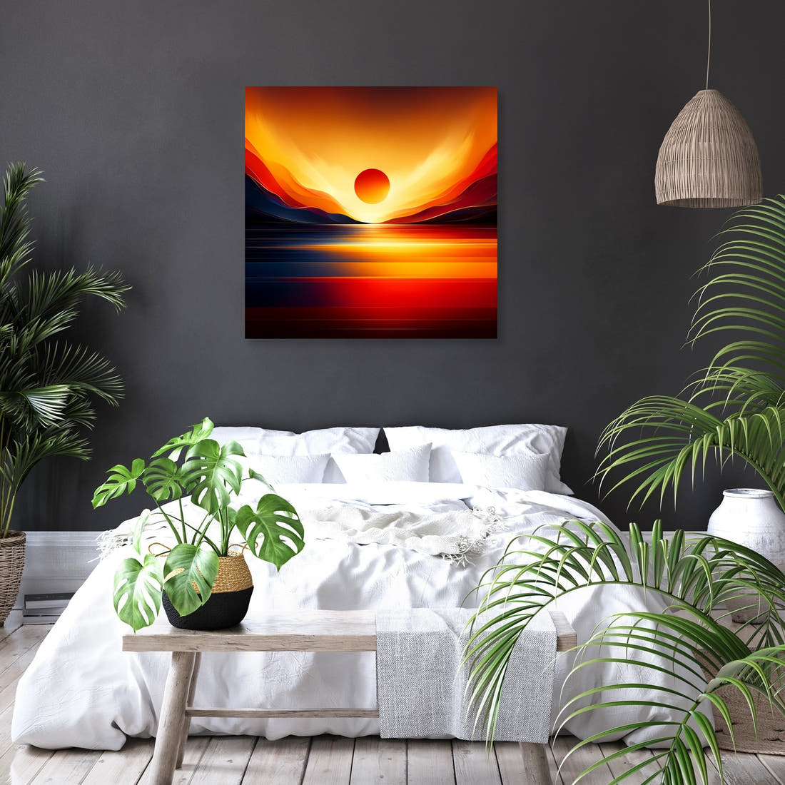 Sunset Simplicity Canvas - Secondary Image 6