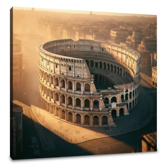 Golden Colosseum Canvas - Main Image