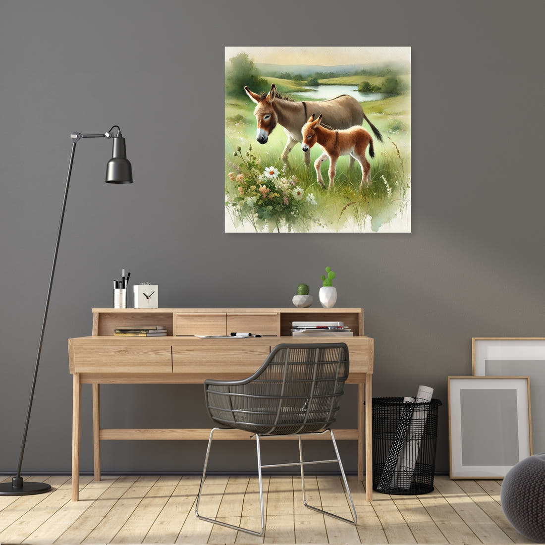 Gentle Meadow Companions Canvas - Secondary Image 5