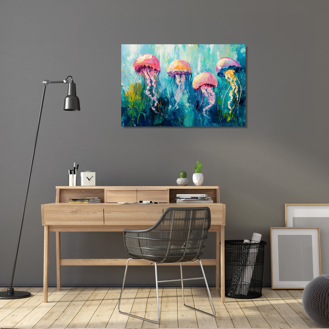 Aquatic Dreamscape Canvas - Secondary Image 5