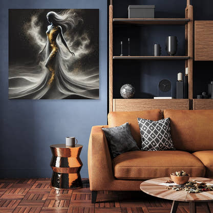 Ethereal Sand Woman Canvas - Secondary Image 3