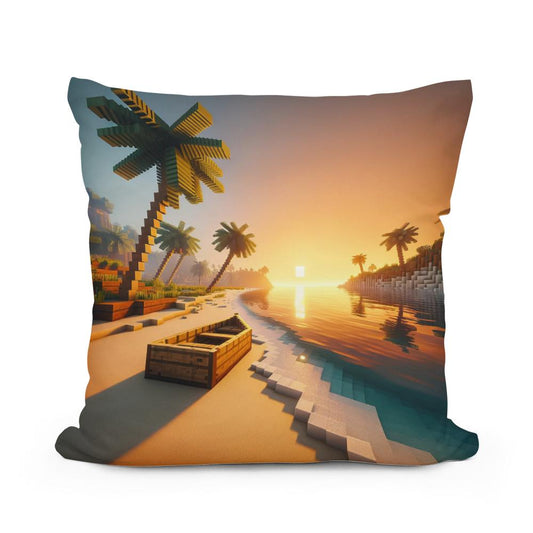 Sunrise Serenity Cotton Cushion - Main Image