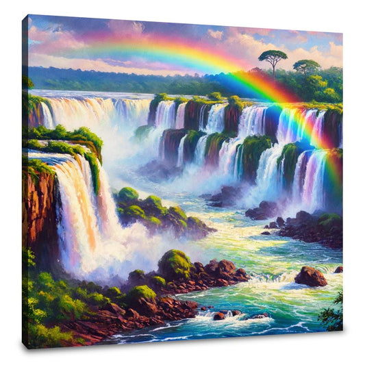 Rainbow Falls Canvas - Main Image