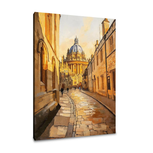 Bodleian Sunset Canvas - Main Image