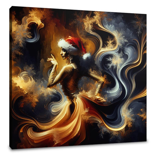 Christmas Enchantment Dance Canvas - Main Image
