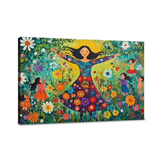 Maternal Garden Canvas - Main Image
