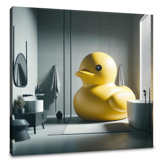 Solo Duck Statement Canvas - Main Image