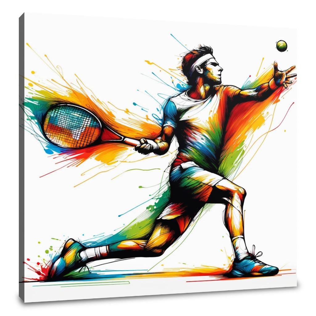 Backhand Brilliance Canvas - Main Image