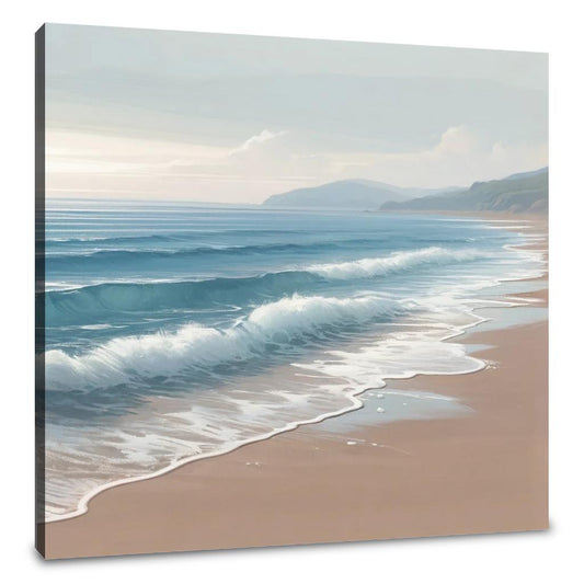 Serene Coastal Escape Canvas - Main Image