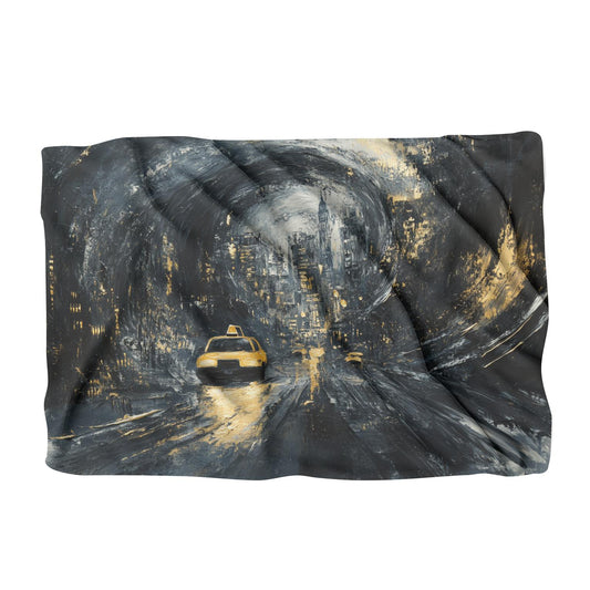 Midnight Taxi Reverie Blanket - Main Image