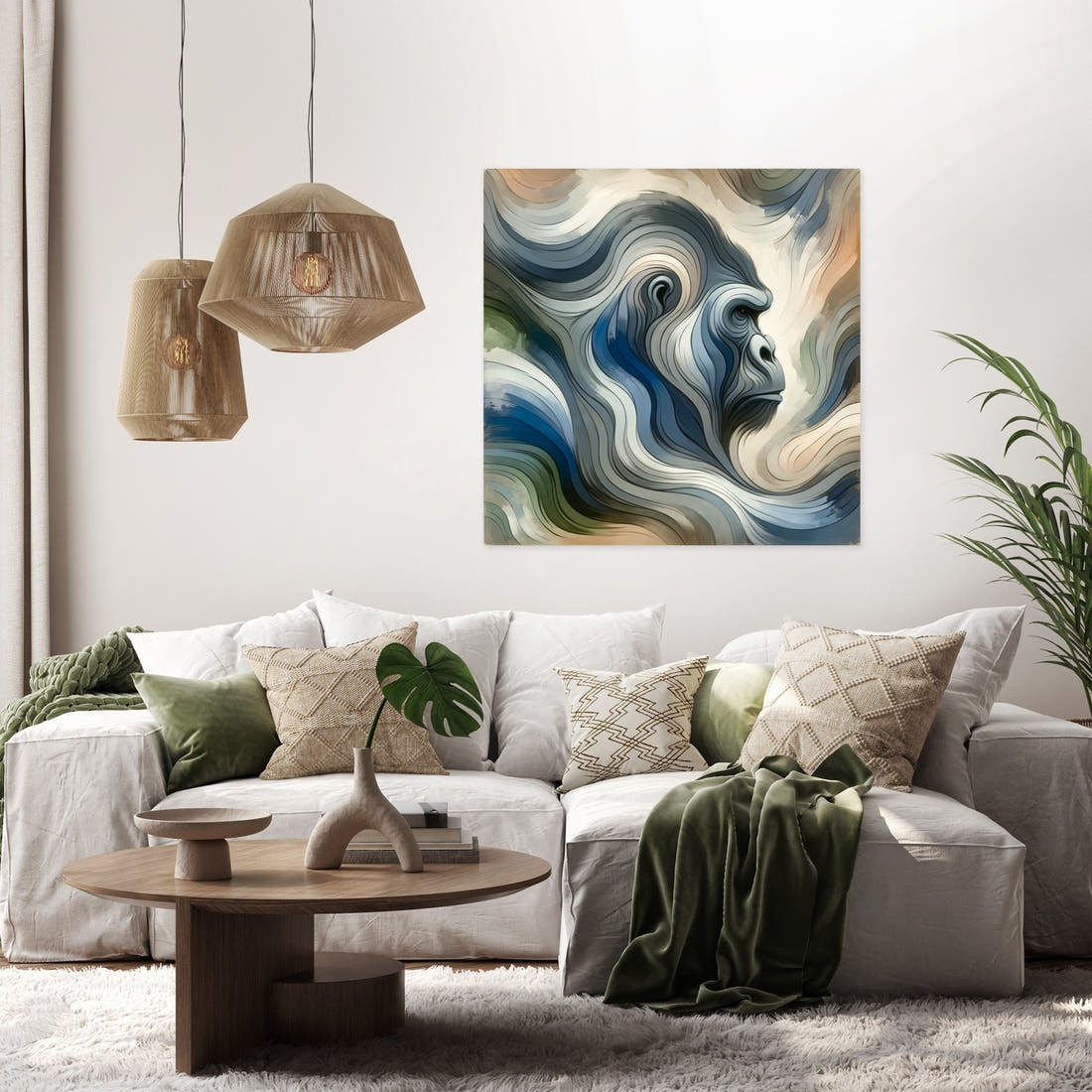 Gorilla Flow Canvas - Secondary Image 2