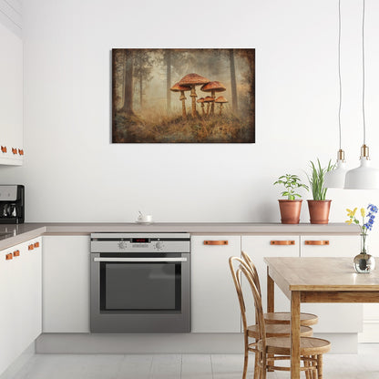Enchanted Mushroom Canvas - Secondary Image