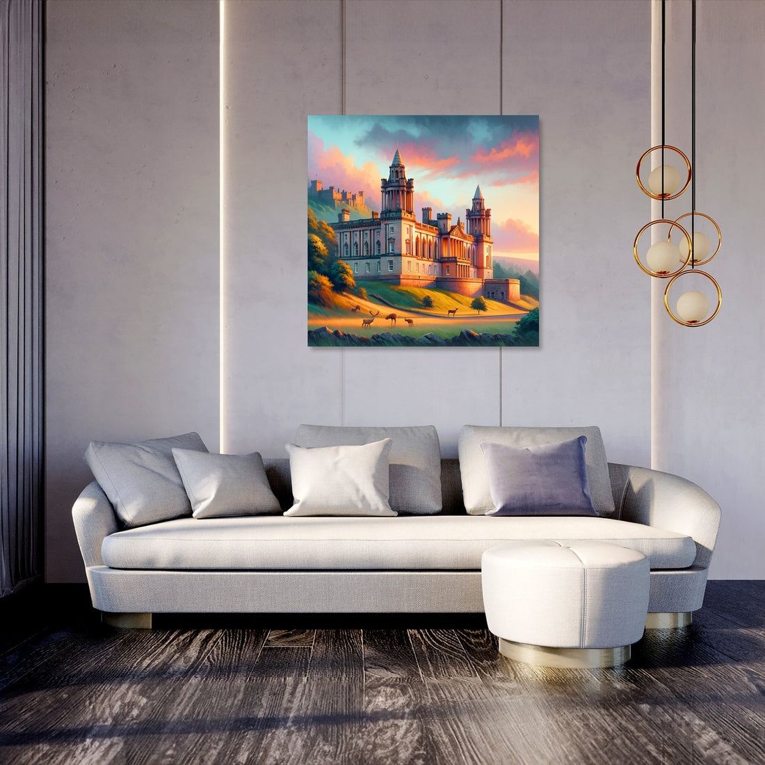 Evening Grace at Belfast Canvas - Secondary Image