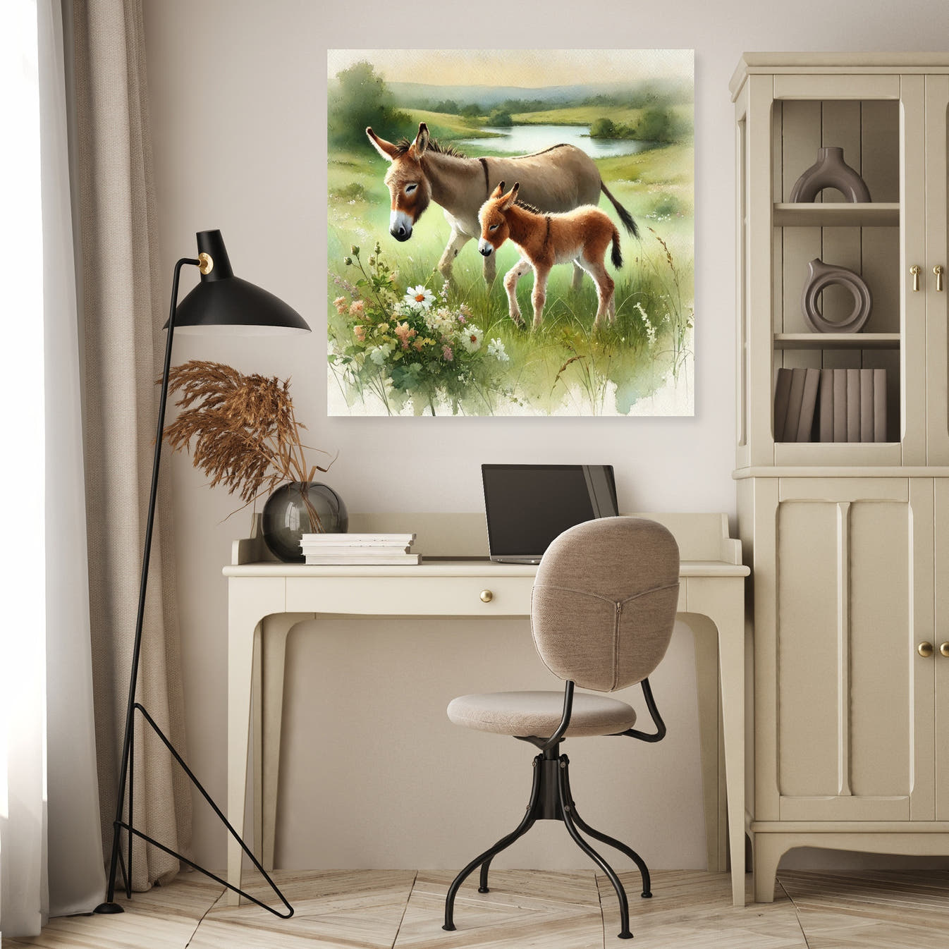 Gentle Meadow Companions Canvas - Secondary Image 4