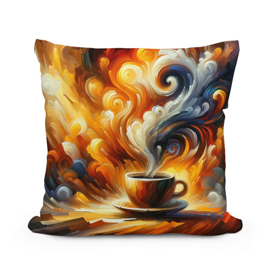 Morning Aroma Expression Cotton Cushion - Main Image