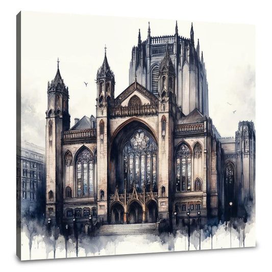 Gothic Grace Liverpool Cathedral Canvas - Main Image
