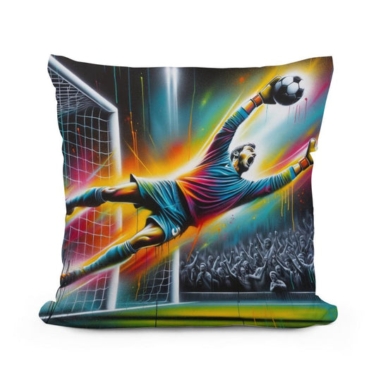 Goalkeeper's Triumph Cotton Cushion - Main Image