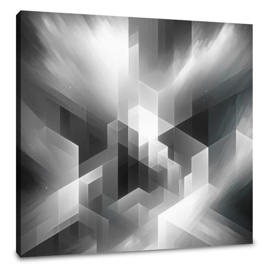 Monochrome Mystique Canvas - Main Image