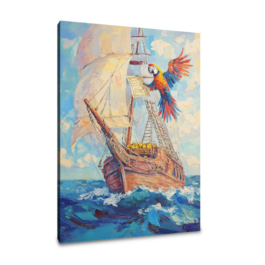 Pirate Treasure Adventure Canvas - Main Image