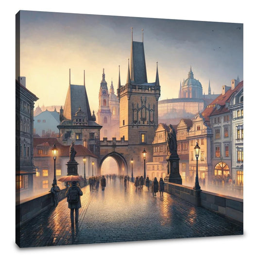 Prague Panorama Canvas - Main Image