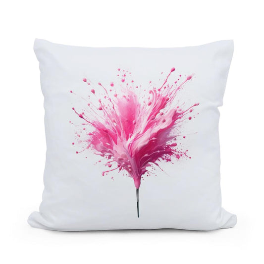 Pink Vibrance Cotton Pillow - Main Image