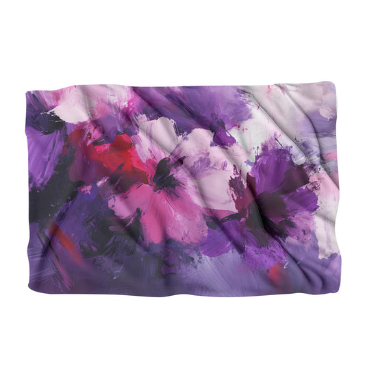 Lisianthus Spirals Blanket - Main Image