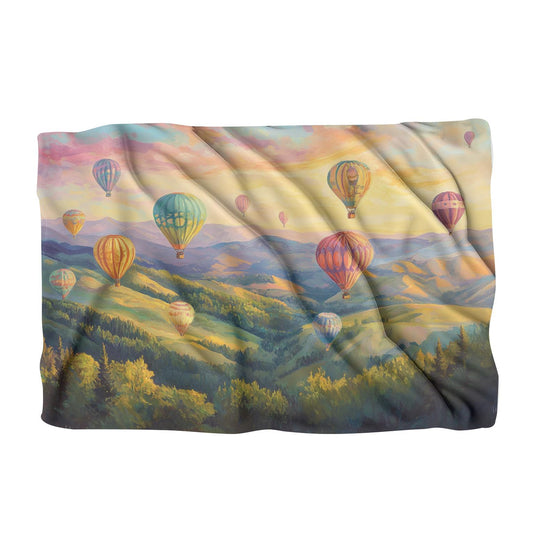 Whimsical Balloon Dream Blanket - Main Image