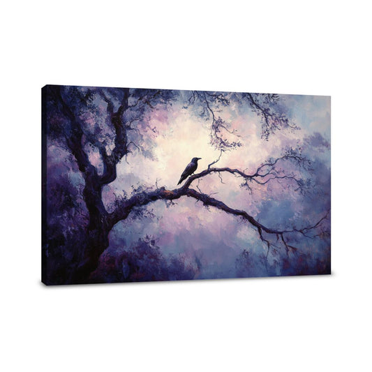 Raven's Solitude Canvas - Main Image