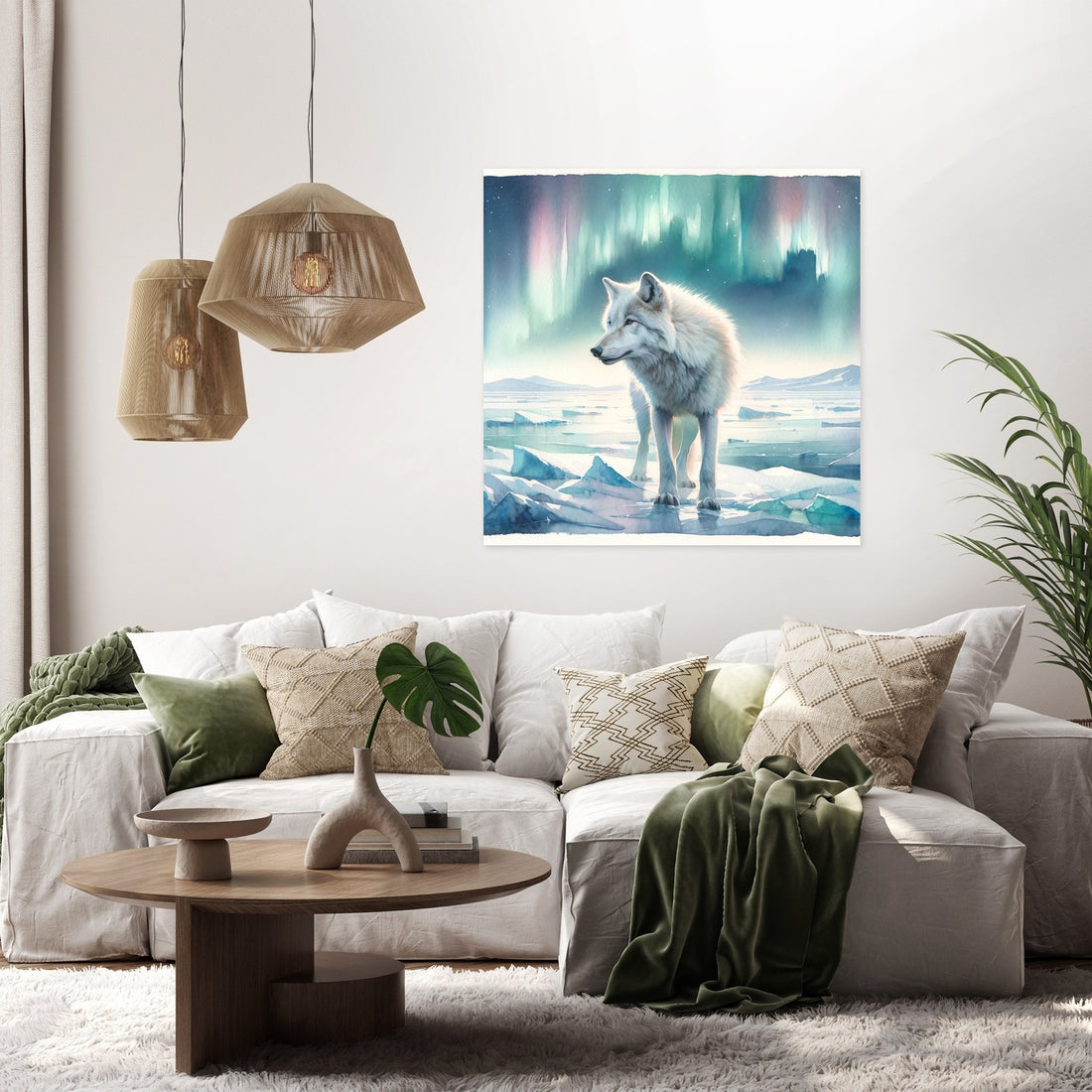 Arctic Solitude Canvas - Secondary Image 2