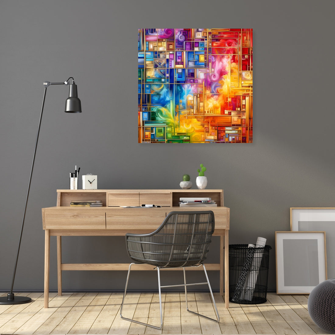 Harmony in Chaos Canvas - Secondary Image 5