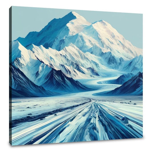 Denali Cold Embrace Canvas - Main Image