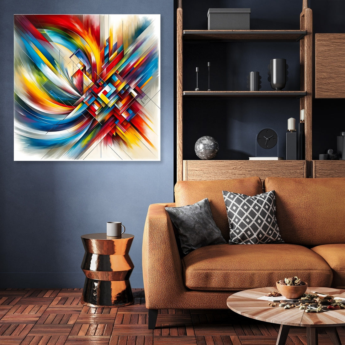 Color Burst Canvas - Secondary Image 3