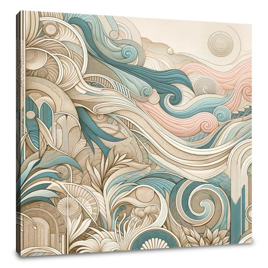 Seascape Whispers Mural Canvas - Main Image