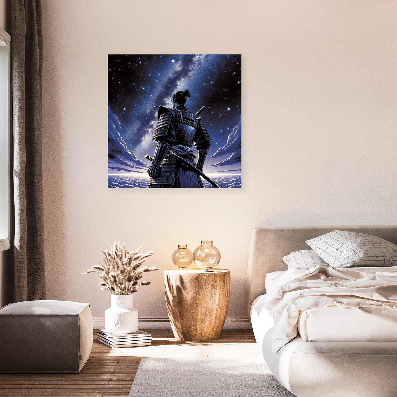 Cosmic Samurai Canvas - Secondary Image 7