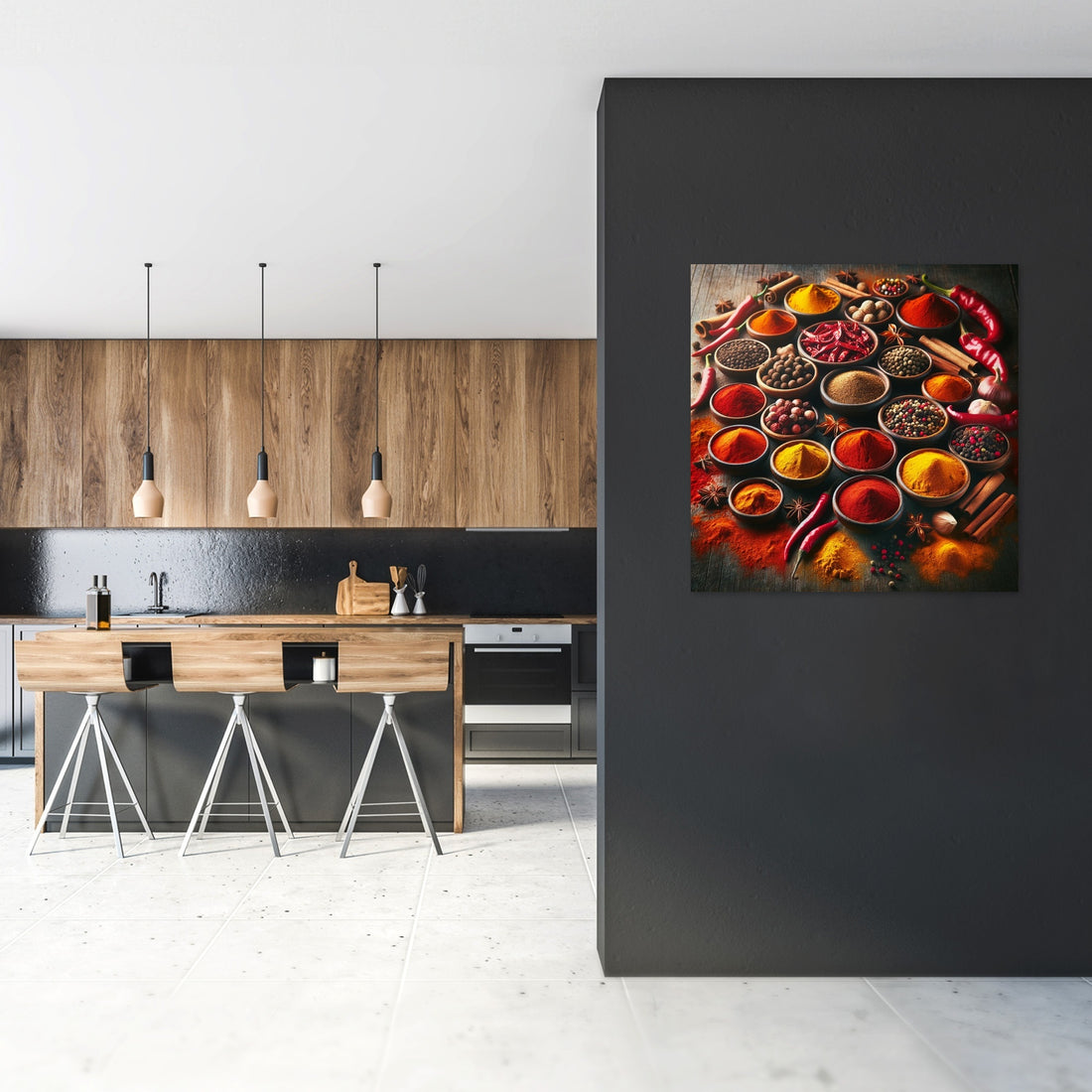 Spice Bazaar Palette Canvas - Secondary Image 2