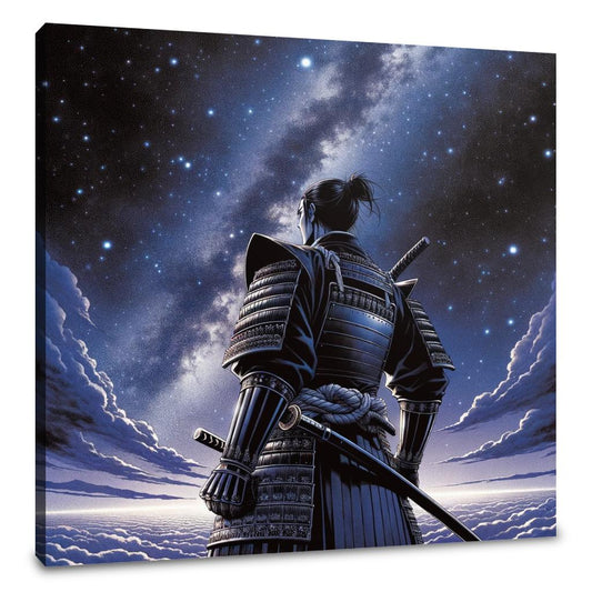 Cosmic Samurai Canvas - Main Image