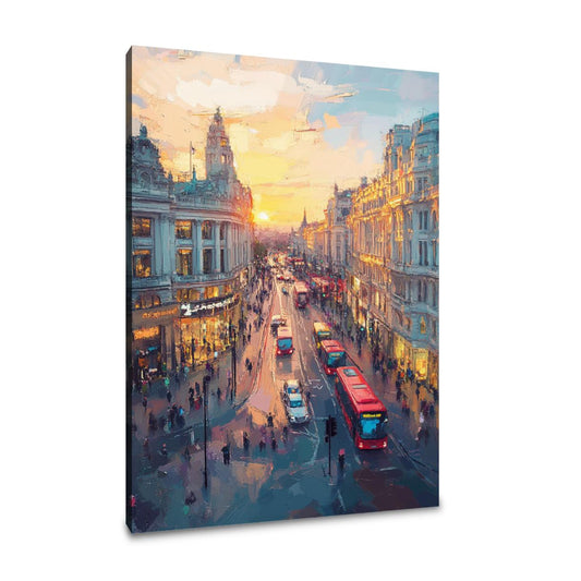 Oxford Street Light Canvas - Main Image