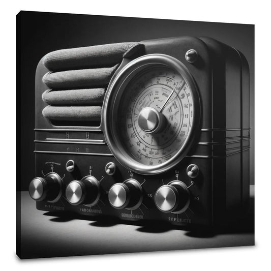 Vintage Broadcast Canvas - Main Image